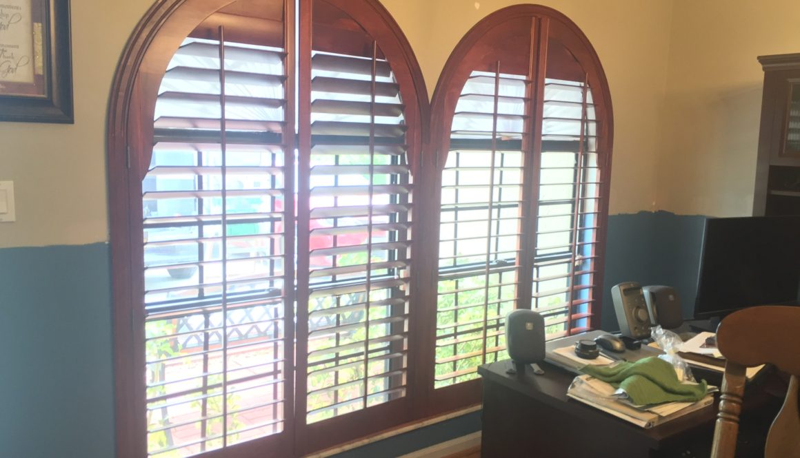 Plantation Shutter Arches, cost of plantation shutter arches, custom plantation shutter arches